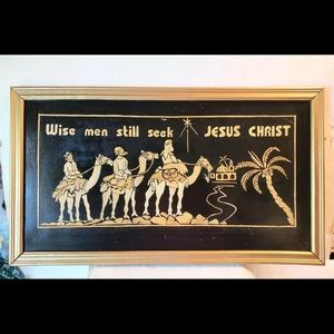 COPY - Kenyan banana print on wood